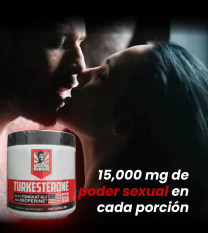 Turkesterone | Potencia Natural para Crecer y Rendirse al Máximo (60 cápsulas).
